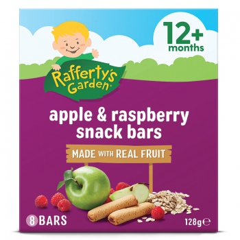 Rafferty's Garden Apple and Raspberry Snack Bars